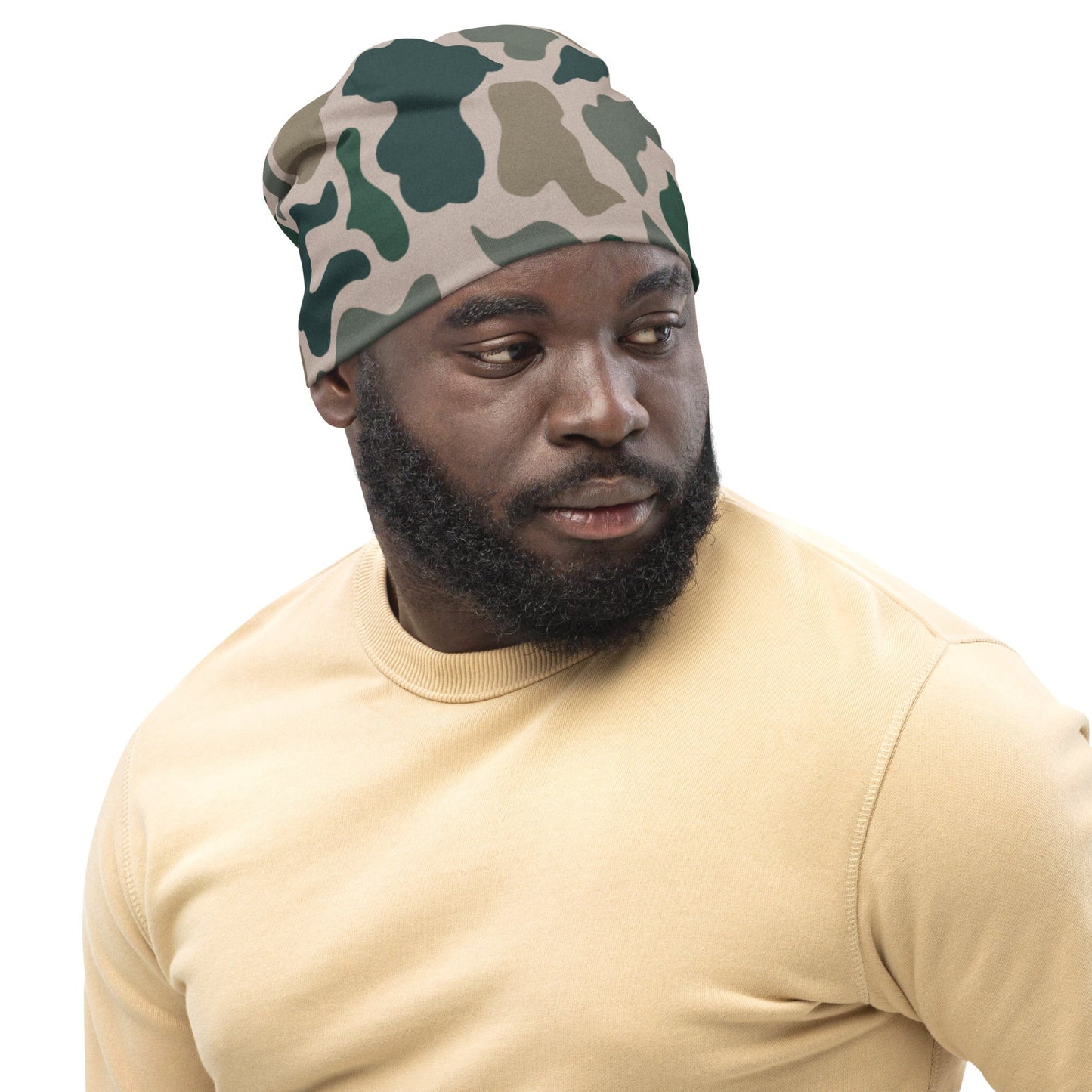 South Vietnamese ARVN Duck Hunter Beo Gam CAMO Beanie - Beanies