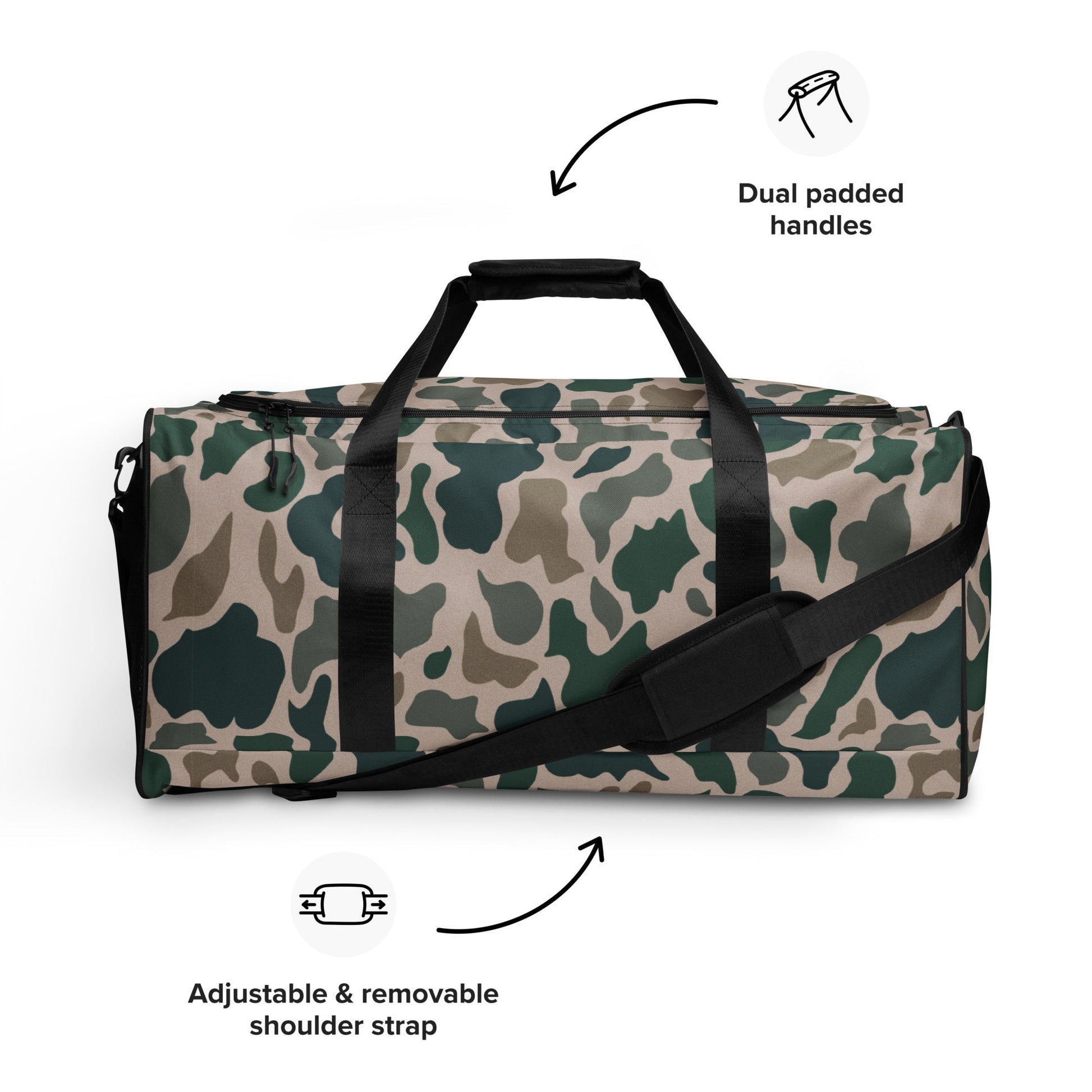 South Vietnamese ARVN Duck Hunter Beo Gam CAMO Duffle bag - Bags
