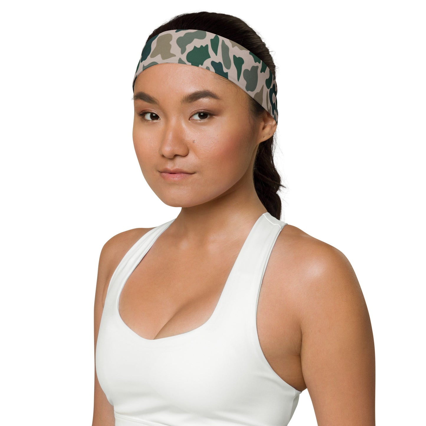 South Vietnamese ARVN Duck Hunter Beo Gam CAMO Headband Headbands