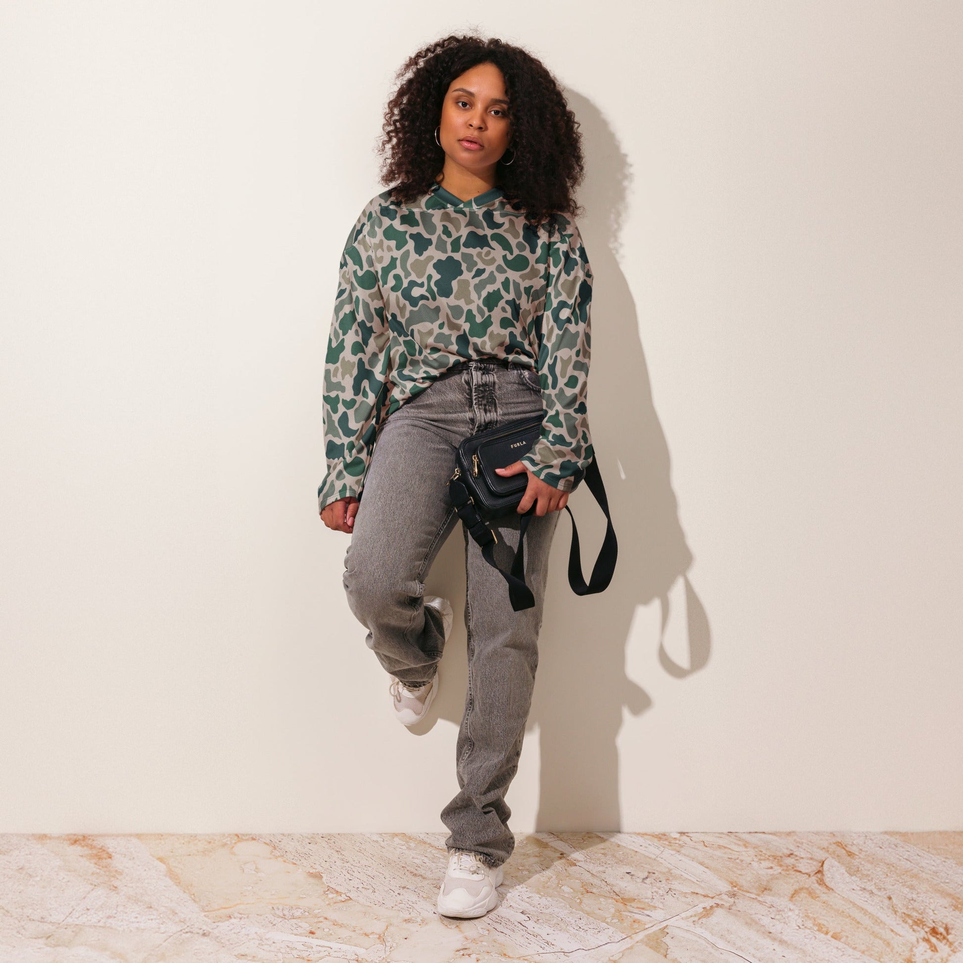 South Vietnamese ARVN Duck Hunter Beo Gam CAMO hockey fan jersey - Hockey Jerseys