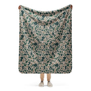Duck Hunter ARVN Beo Gam CAMO Sherpa Blanket - 50″×60″