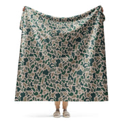 Duck Hunter ARVN Beo Gam CAMO Sherpa Blanket - 60″×80″