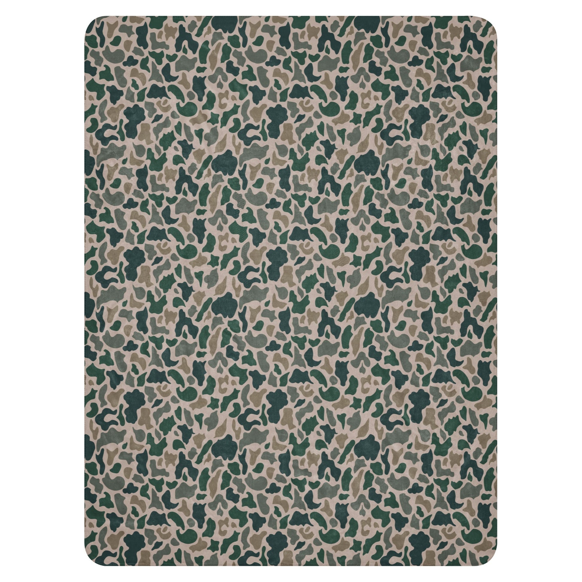 South Vietnamese ARVN Duck Hunter Beo Gam CAMO Sherpa blanket Blankets