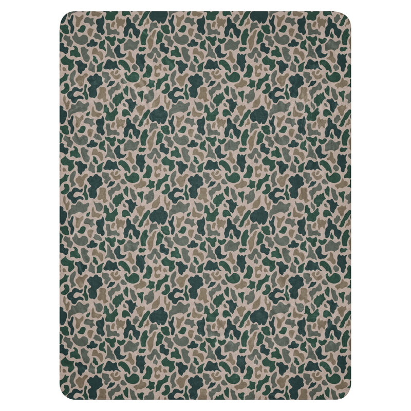 Duck Hunter ARVN Beo Gam CAMO Sherpa Blanket
