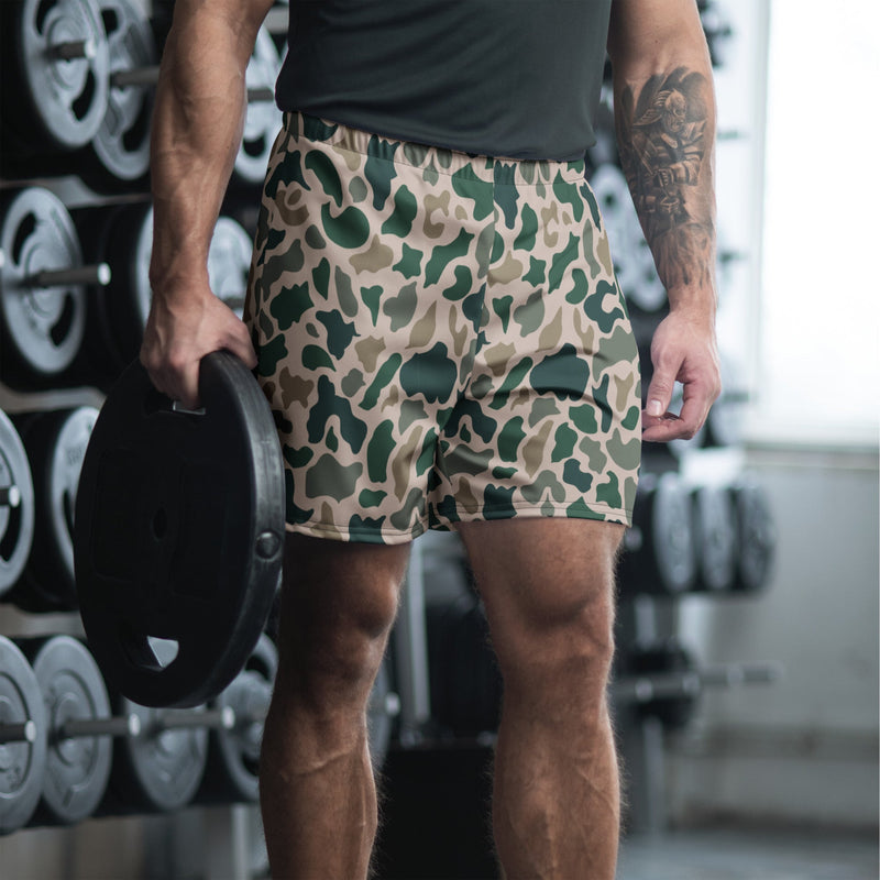 Duck Hunter ARVN Beo Gam CAMO Unisex Athletic Long Shorts - XS