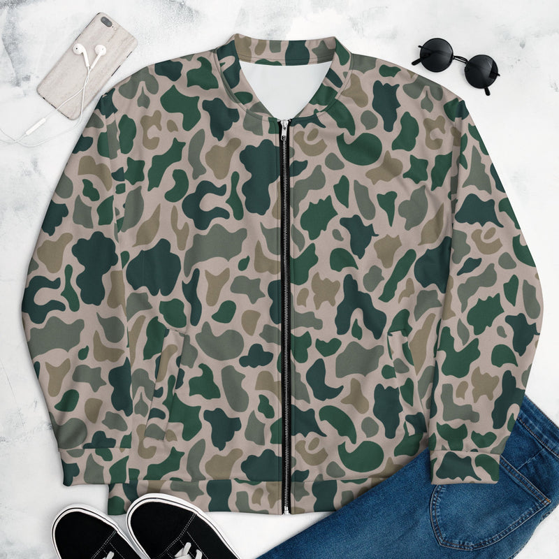 Duck Hunter ARVN Beo Gam CAMO Unisex Bomber Jacket
