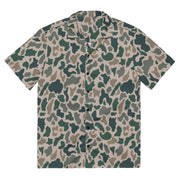 Duck Hunter ARVN Beo Gam CAMO Unisex Short-Sleeve Button Shirt - 2XS - Button-Up