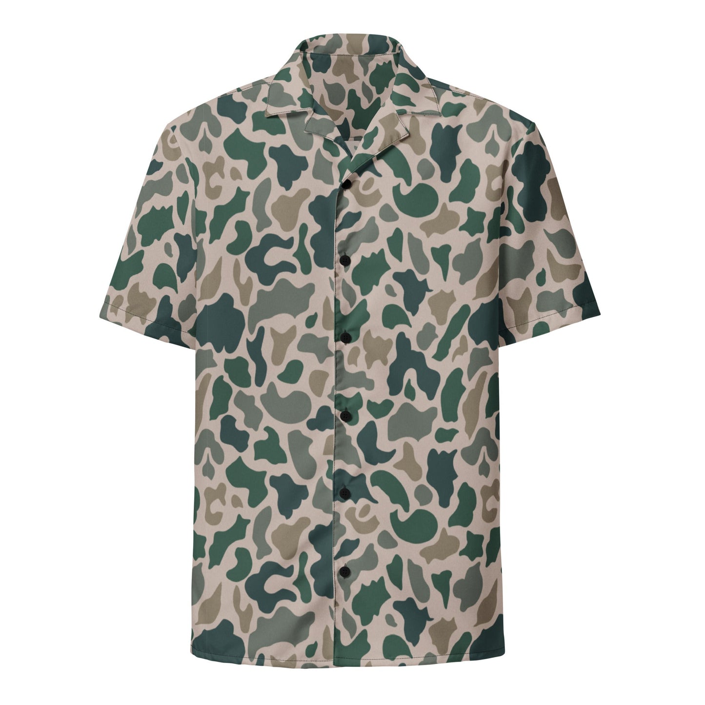 South Vietnamese ARVN Duck Hunter Beo Gam CAMO Unisex Short-Sleeve Button Shirt