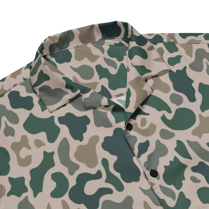 South Vietnamese ARVN Duck Hunter Beo Gam CAMO Unisex Short-Sleeve Button Shirt