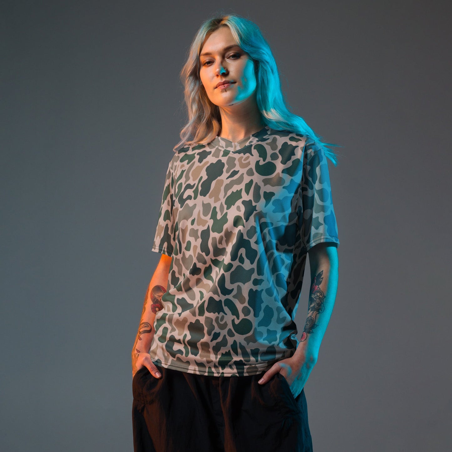 South Vietnamese ARVN Duck Hunter Beo Gam CAMO unisex sports jersey - Sports Jerseys