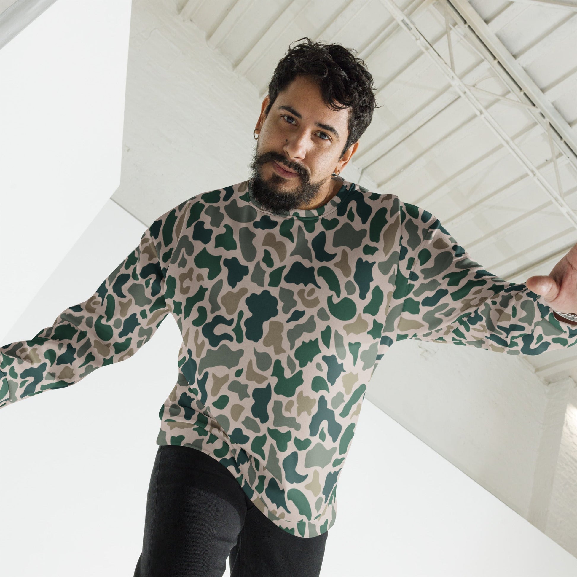 South Vietnamese ARVN Duck Hunter Beo Gam CAMO Unisex Sweatshirt - Sweatshirts