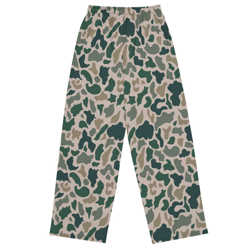 Duck Hunter ARVN Beo Gam CAMO Unisex Wide-Leg Leisure Pants - Pant