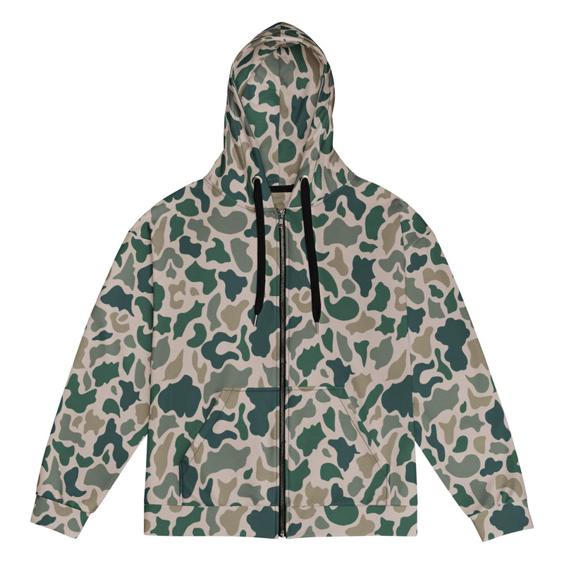 Duck Hunter ARVN Beo Gam CAMO Unisex Zip Hoodie - 2XS