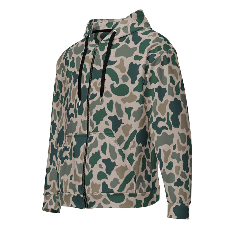 Duck Hunter ARVN Beo Gam CAMO Unisex Zip Hoodie