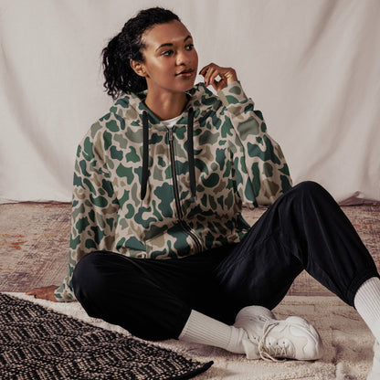 South Vietnamese ARVN Duck Hunter Beo Gam CAMO Unisex zip hoodie - Zip Hoodies