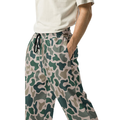 South Vietnamese ARVN Duck Hunter Beo Gam CAMO Wide-leg joggers - Joggers