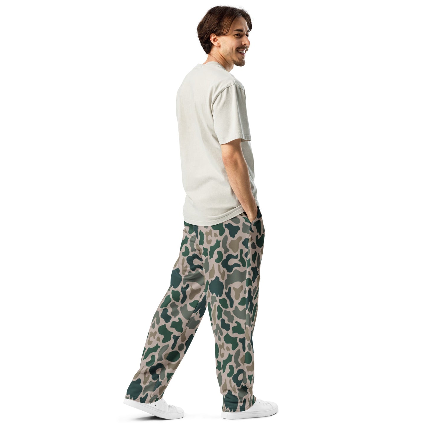 South Vietnamese ARVN Duck Hunter Beo Gam CAMO Wide-leg joggers - Joggers