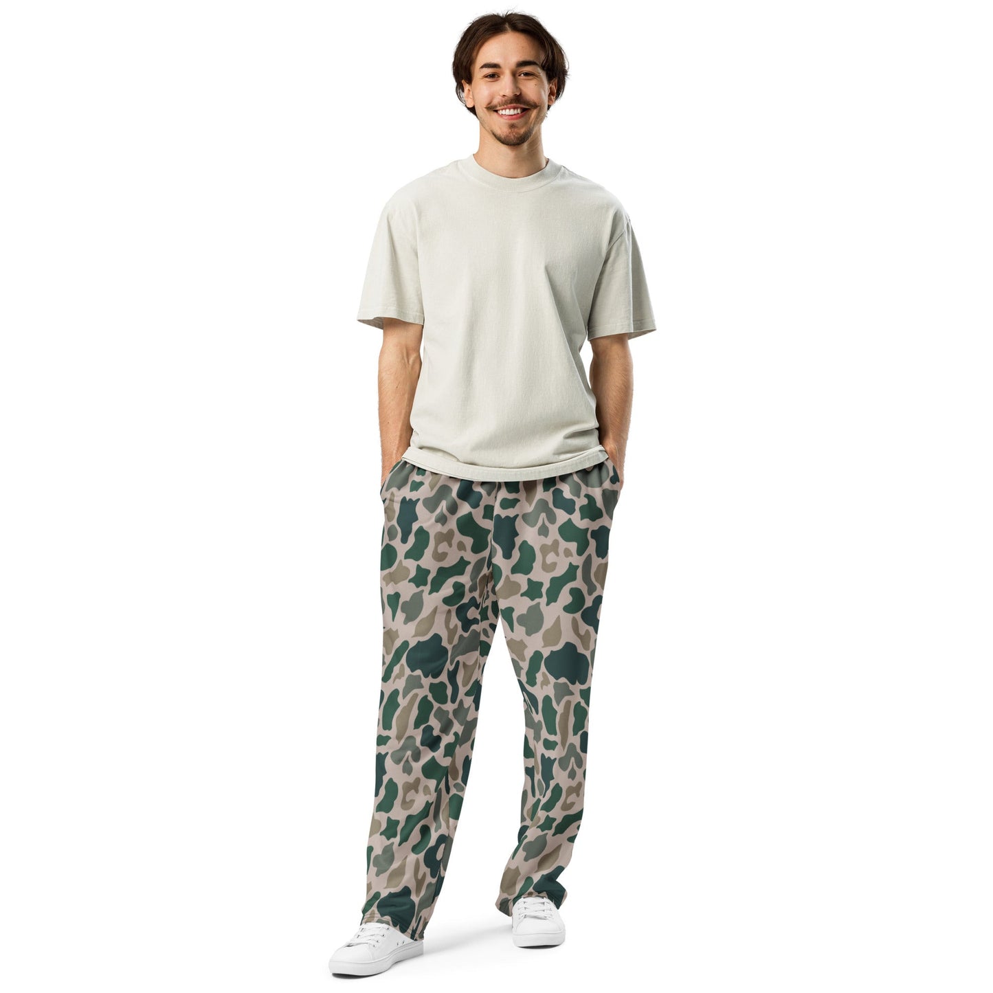 South Vietnamese ARVN Duck Hunter Beo Gam CAMO Wide-leg joggers - Joggers