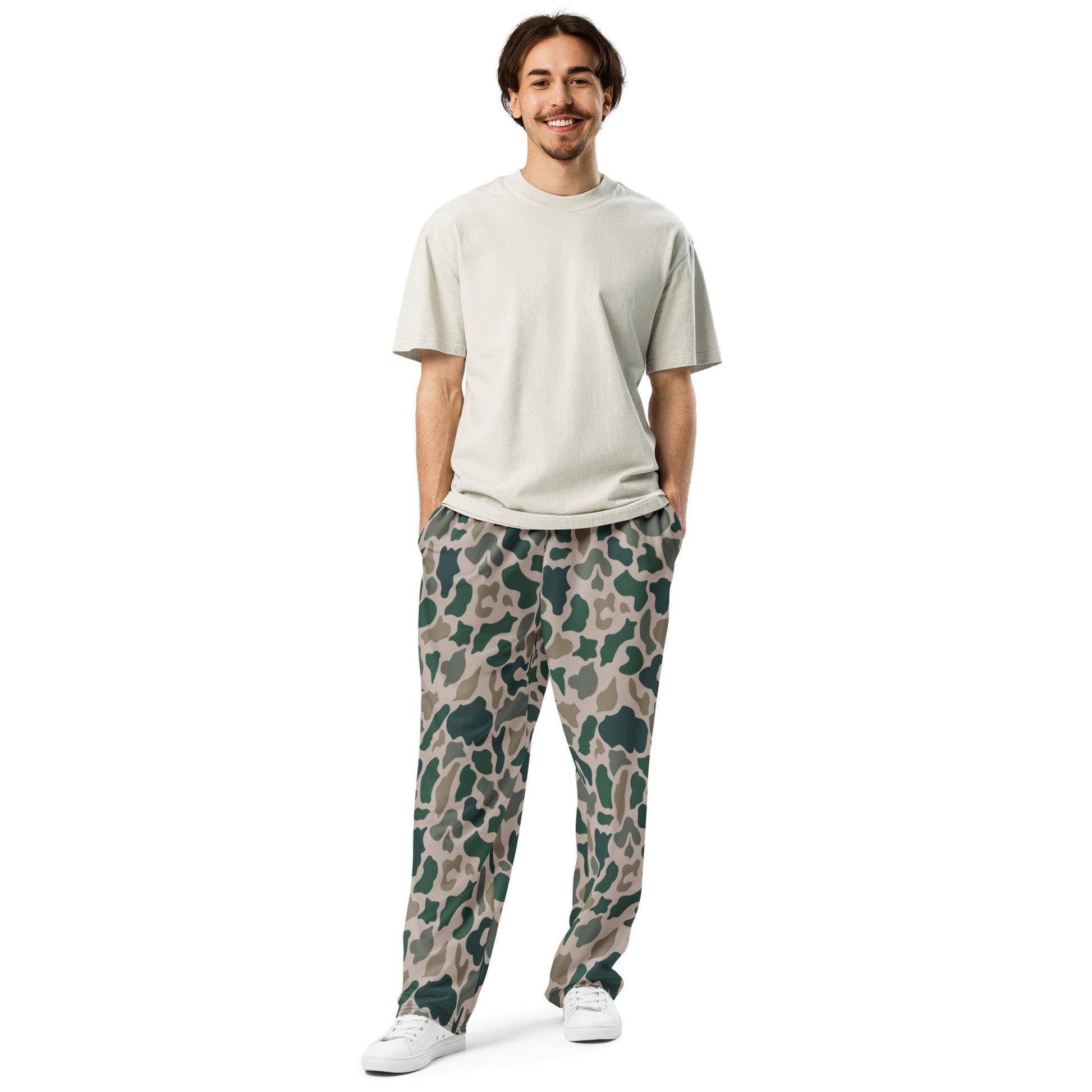 South Vietnamese ARVN Duck Hunter Beo Gam CAMO Wide-leg joggers - Joggers