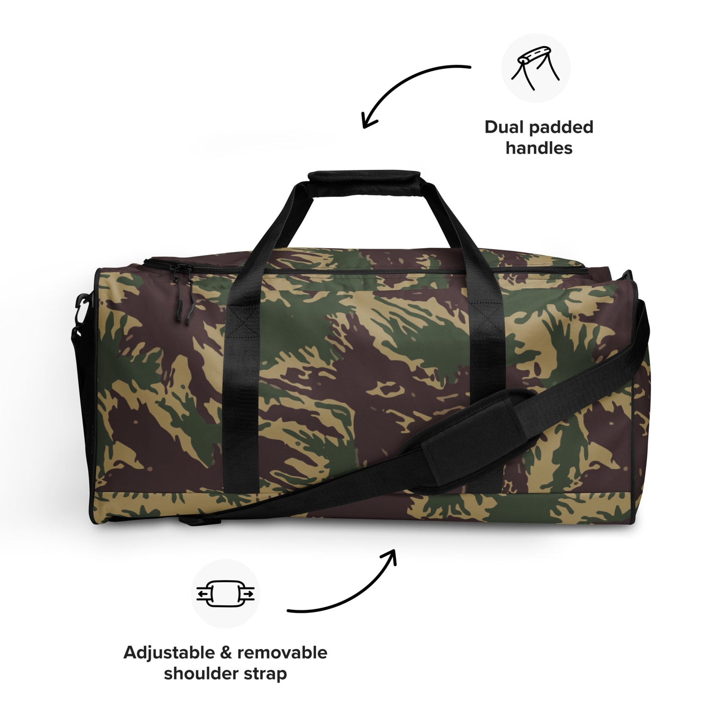 South Vietnamese ARVN Starburst CAMO Duffle Bag