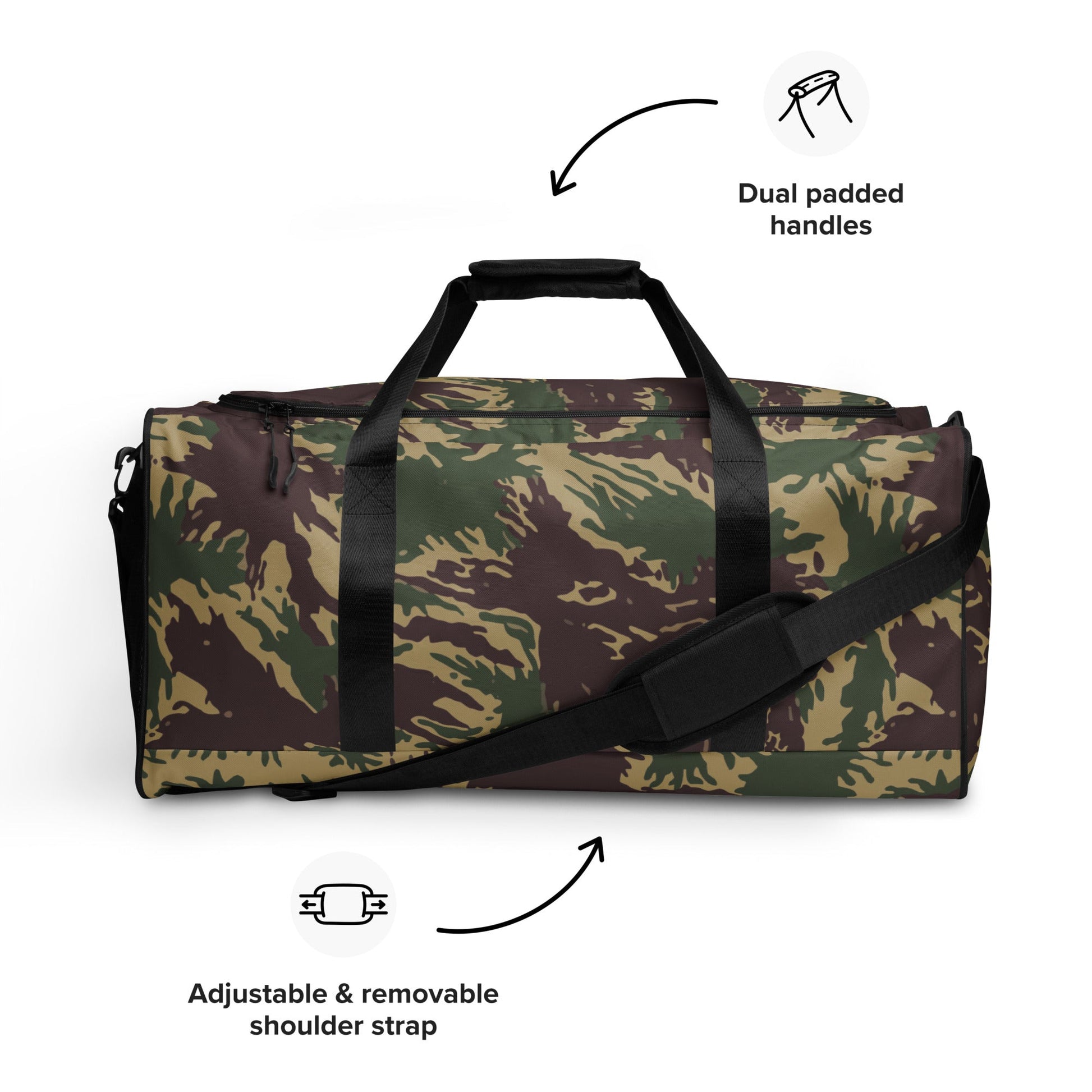 South Vietnamese ARVN Starburst CAMO Duffle Bag