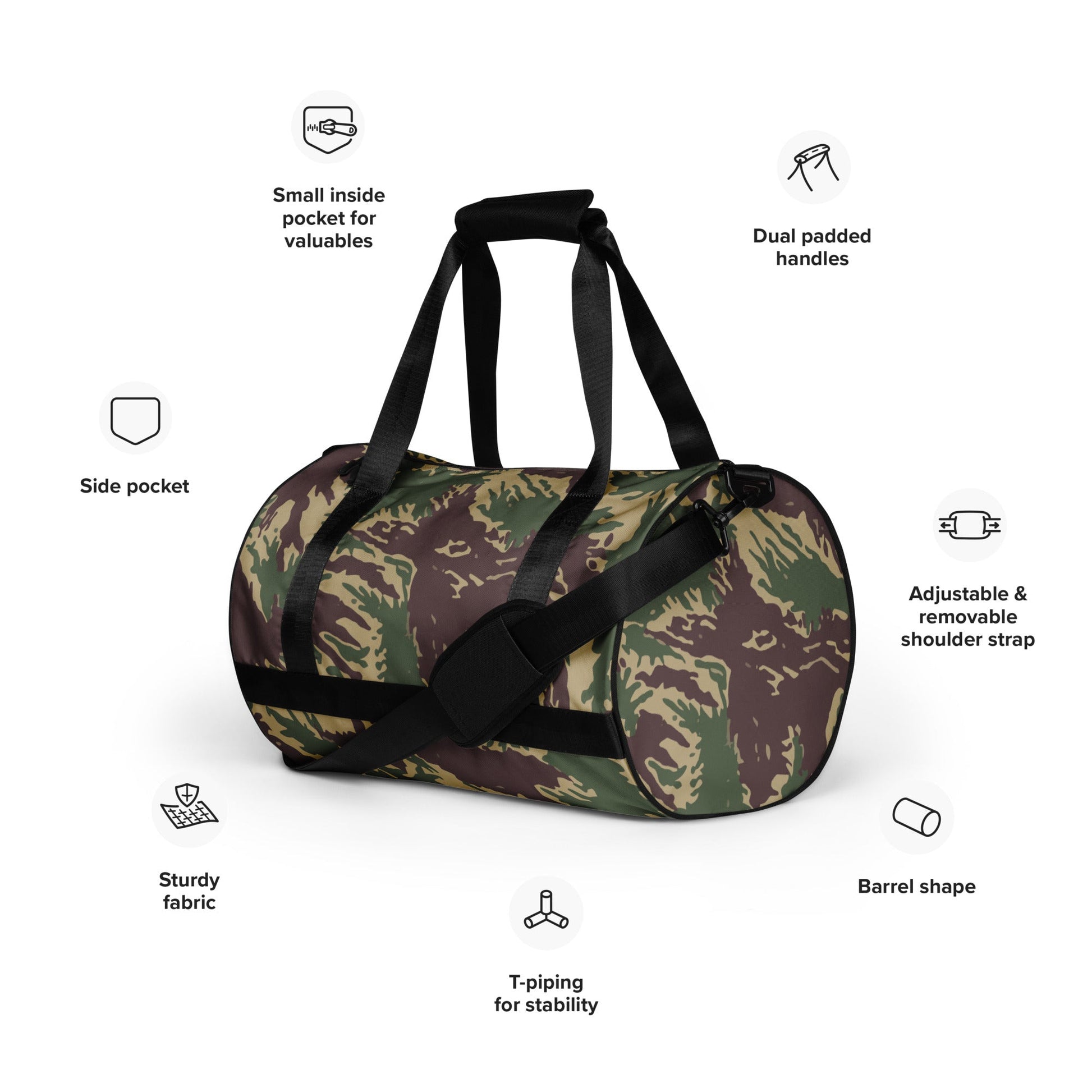 South Vietnamese ARVN Starburst CAMO gym bag - Gym Bags