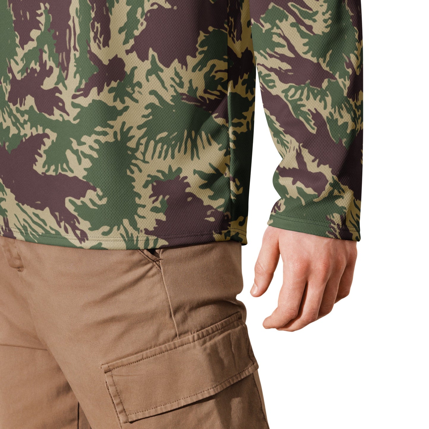 South Vietnamese ARVN Starburst CAMO hockey fan jersey - Hockey Jerseys