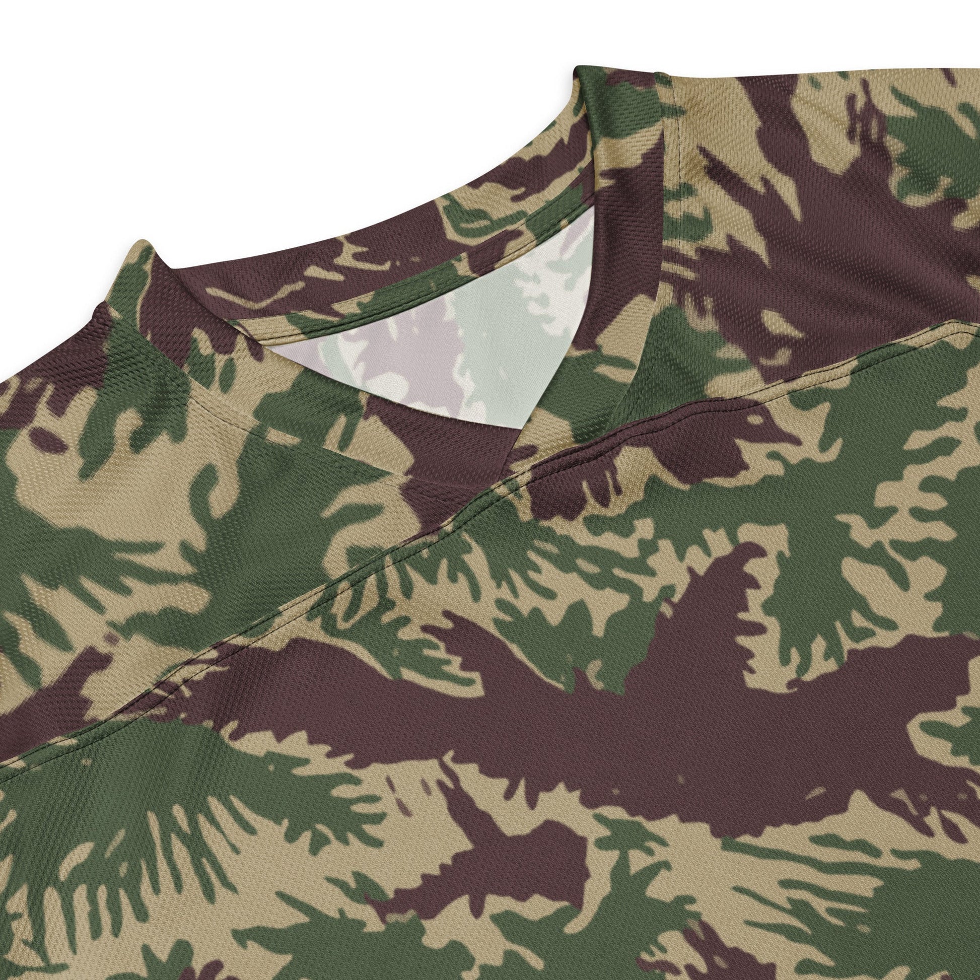 South Vietnamese ARVN Starburst CAMO hockey fan jersey - Hockey Jerseys