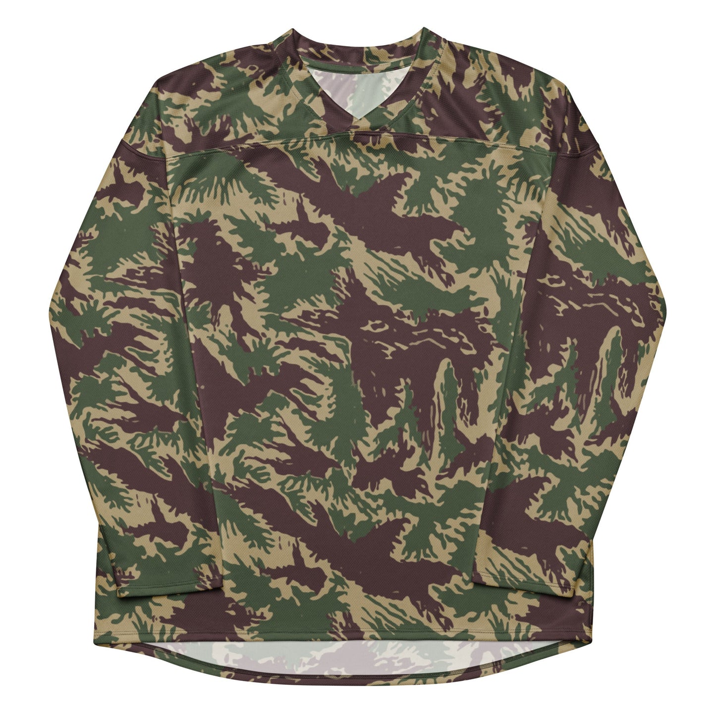 South Vietnamese ARVN Starburst CAMO hockey fan jersey - Hockey Jerseys