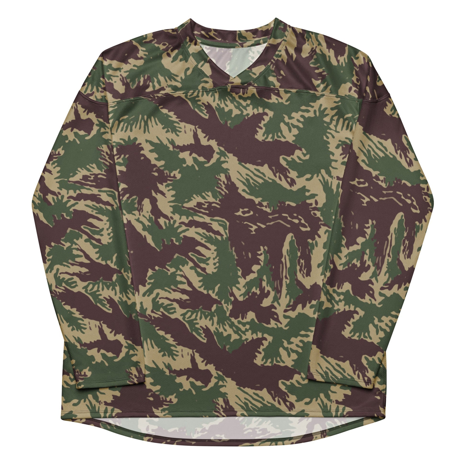 South Vietnamese ARVN Starburst CAMO hockey fan jersey - Hockey Jerseys