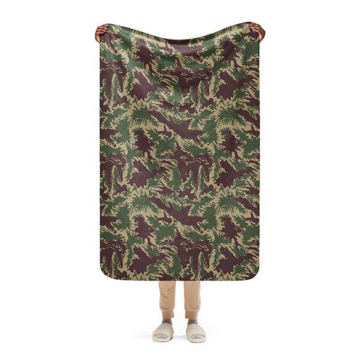 Starburst ARVN CAMO Sherpa Blanket - 37″×57″