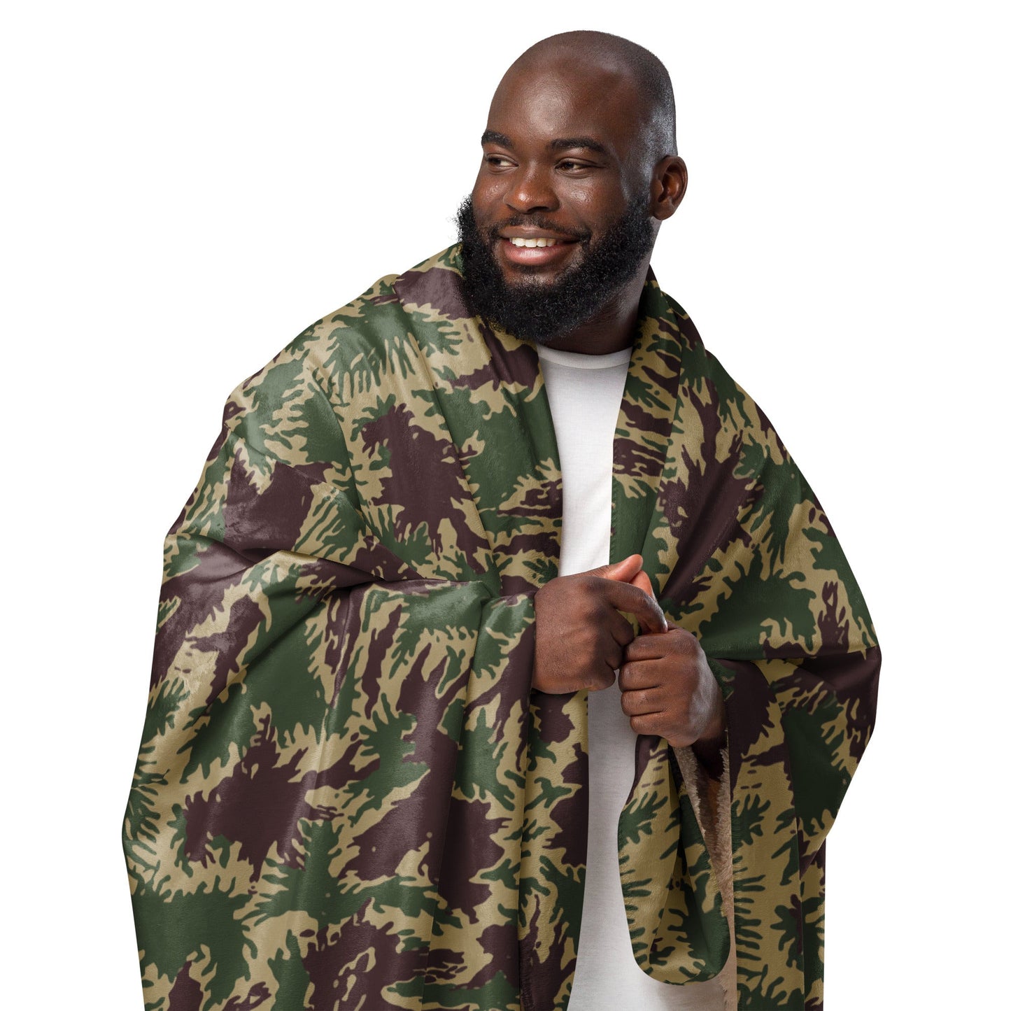 South Vietnamese ARVN Starburst CAMO Sherpa Blanket