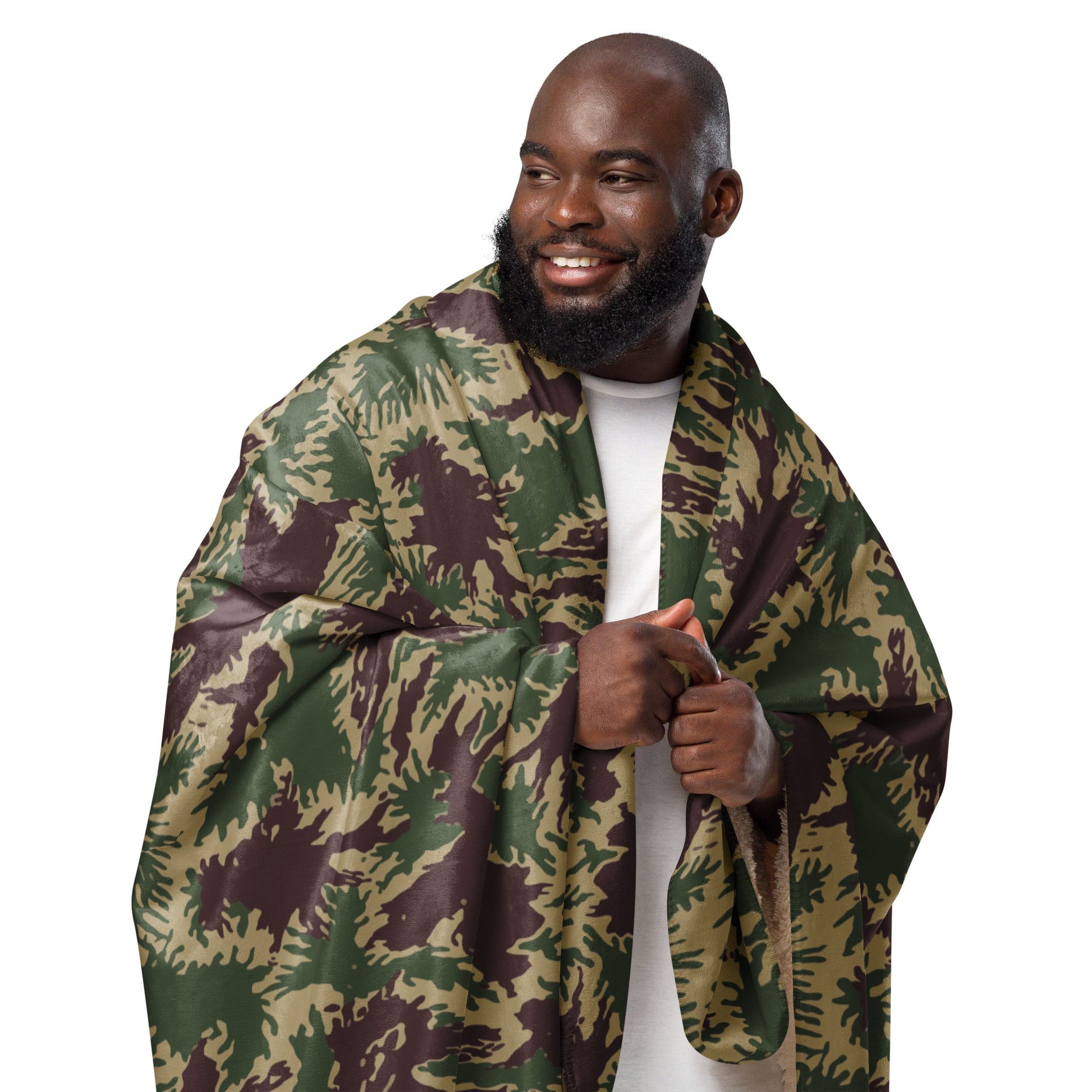 South Vietnamese ARVN Starburst CAMO Sherpa Blanket