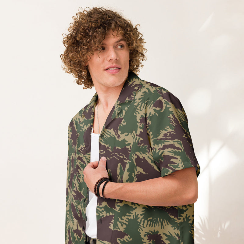 Starburst ARVN CAMO Unisex Short-Sleeve Button Shirt - Button-Up