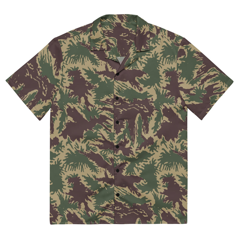 Starburst ARVN CAMO Unisex Short-Sleeve Button Shirt - 2XS - Button-Up