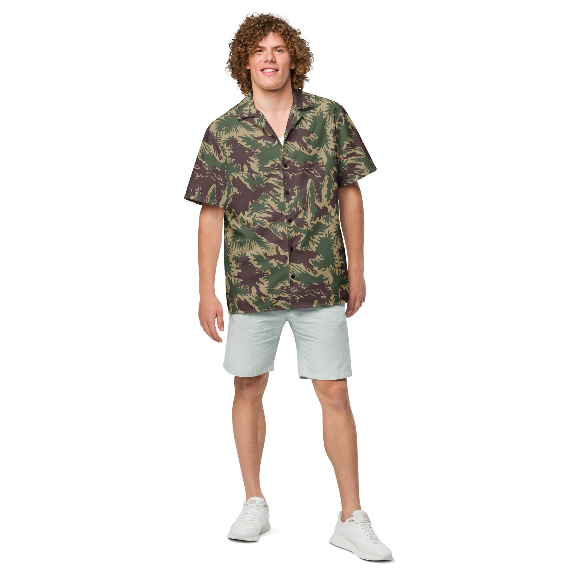 South Vietnamese ARVN Starburst CAMO Unisex button shirt - Button Shirts