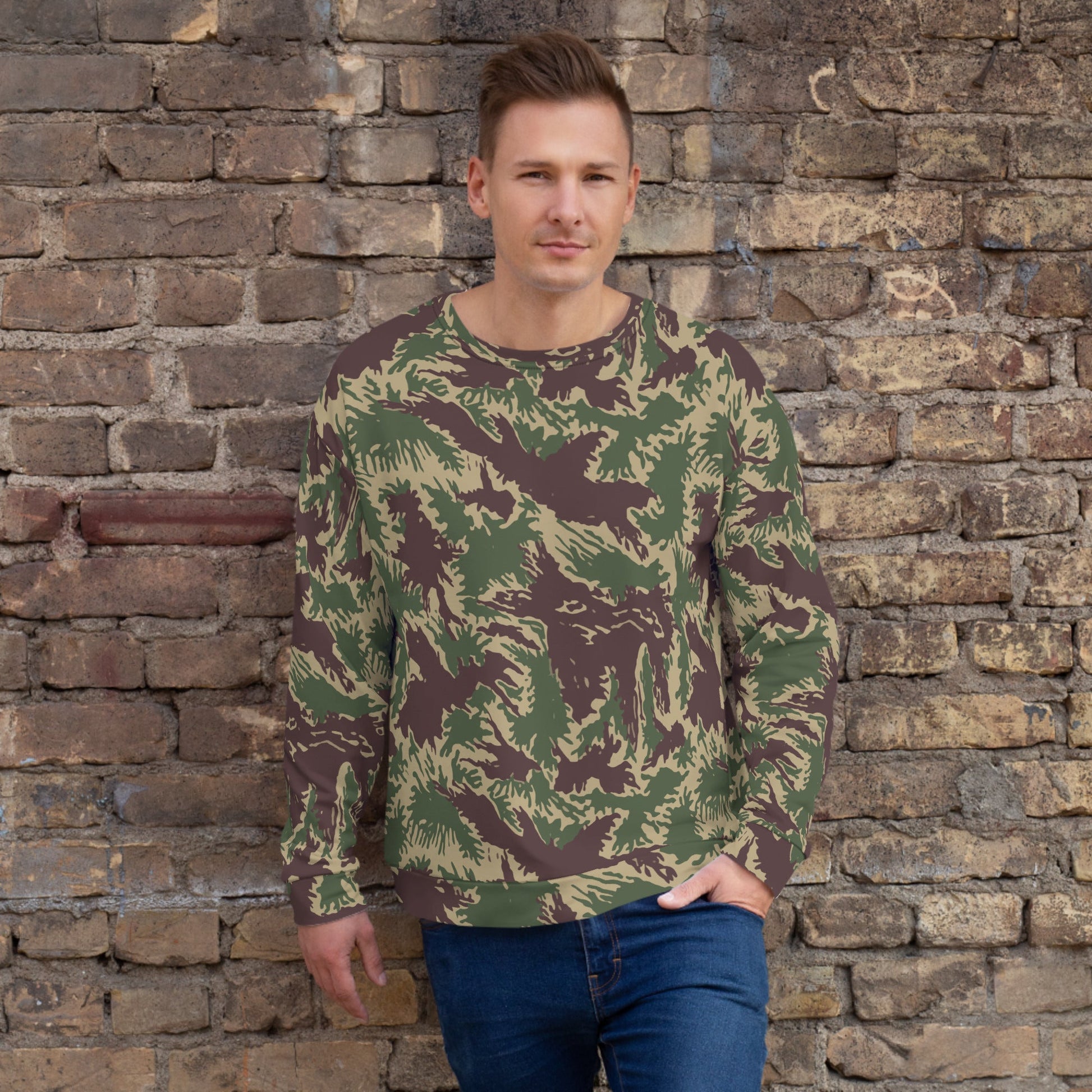 South Vietnamese ARVN Starburst CAMO Unisex Sweatshirt - XS