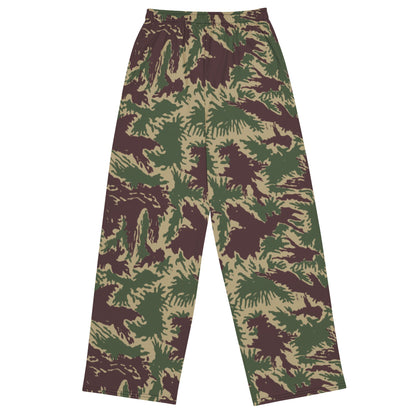 South Vietnamese ARVN Starburst CAMO unisex wide leg pants Wide Pants