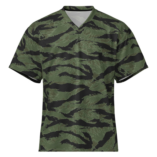 South Vietnamese ARVN Tiger Stripe CAMO American football jersey - 2XS - Football Jersey