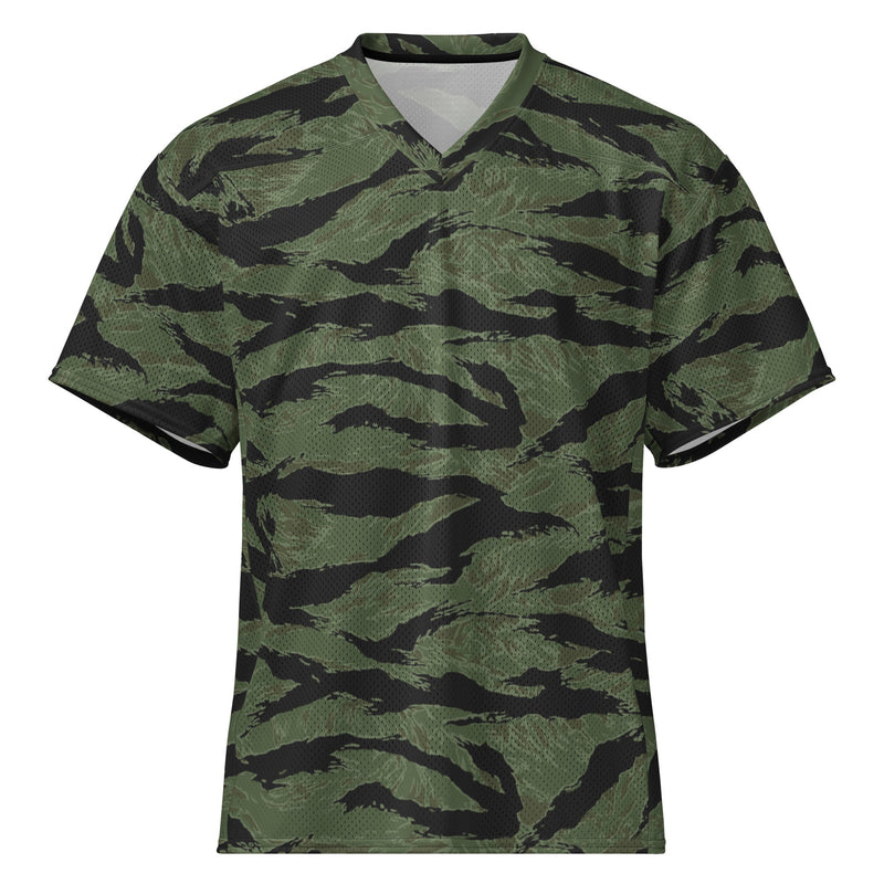 Tiger Stripe ARVN Ranger CAMO Unisex American Football Jersey - 2XS