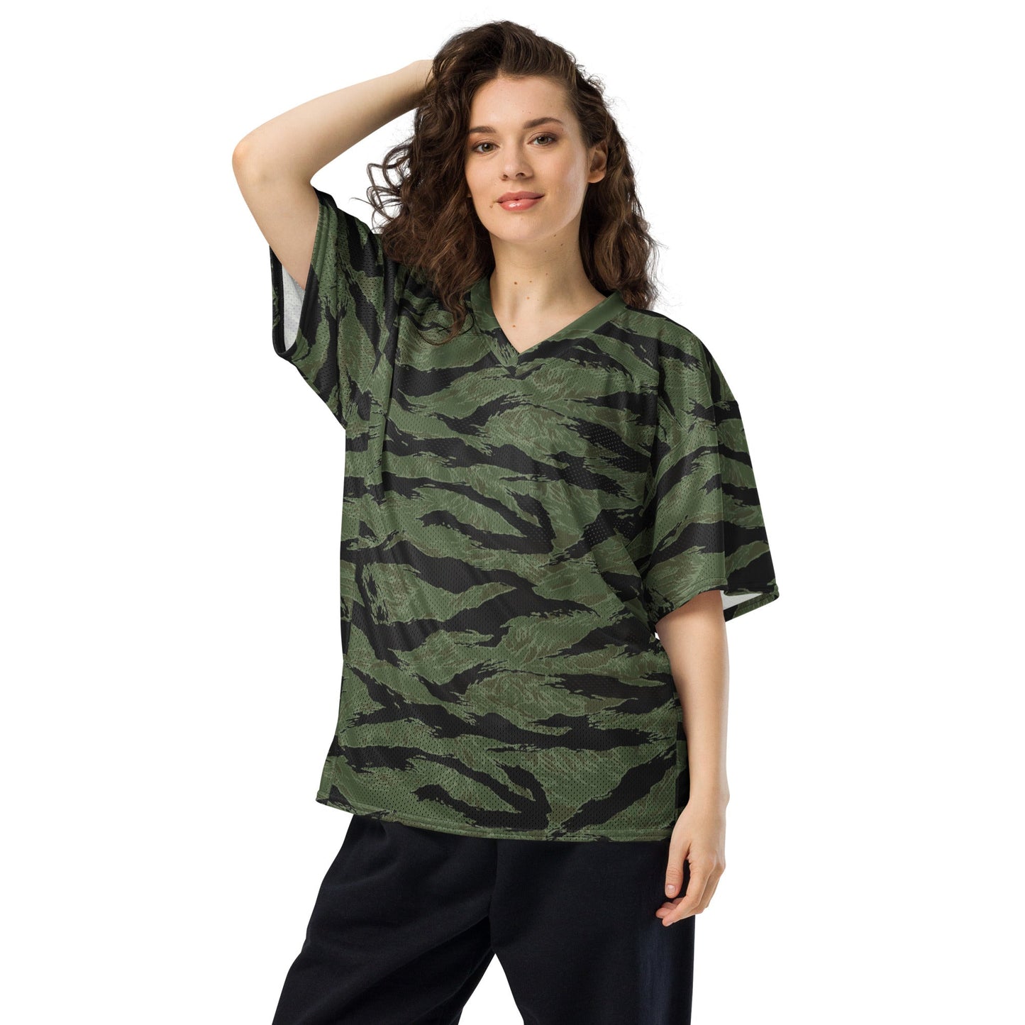 South Vietnamese ARVN Tiger Stripe CAMO American football jersey - Football Jersey