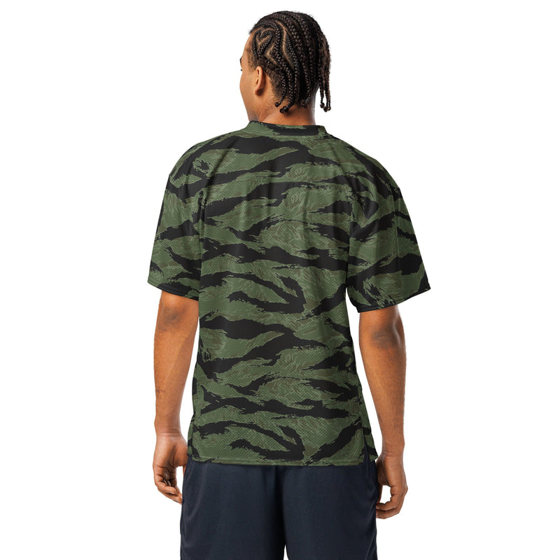 Tiger Stripe ARVN Ranger CAMO Unisex American Football Jersey