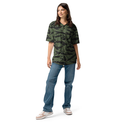 South Vietnamese ARVN Tiger Stripe CAMO baseball jersey - Baseball Jerseys