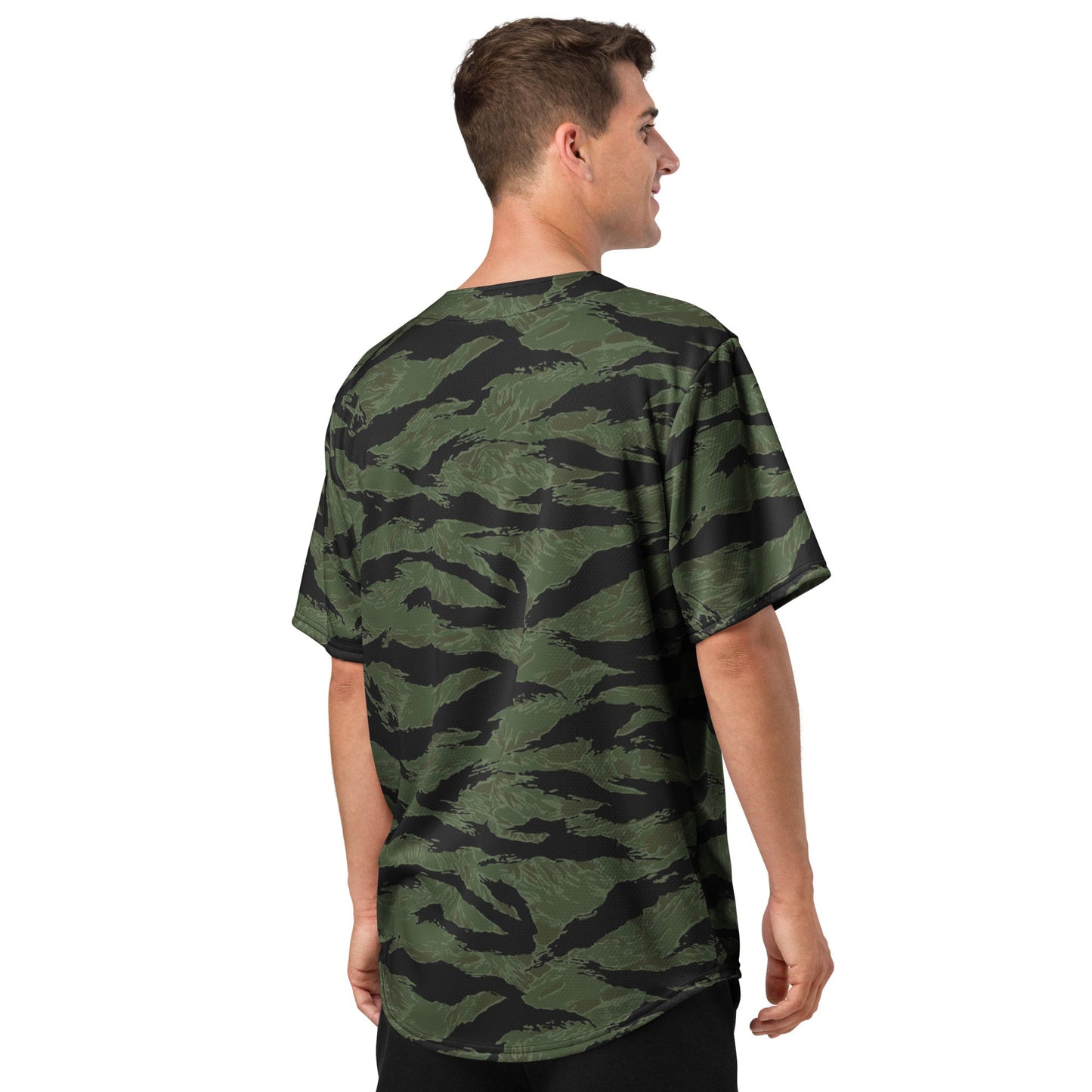 South Vietnamese ARVN Tiger Stripe CAMO baseball jersey - Baseball Jerseys