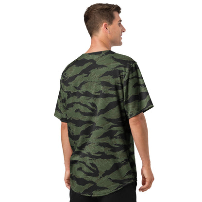 South Vietnamese ARVN Tiger Stripe CAMO baseball jersey - Baseball Jerseys