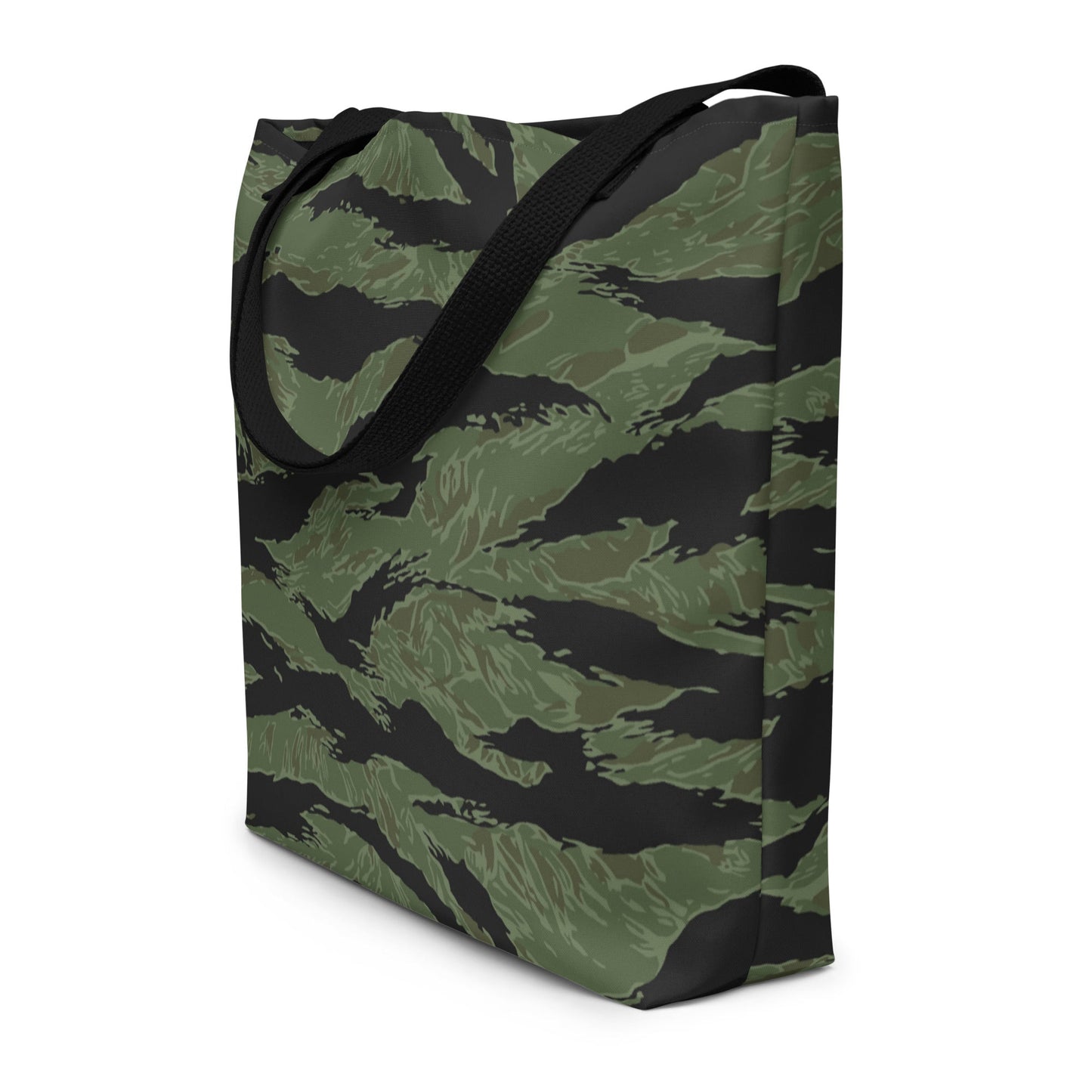South Vietnamese ARVN Tiger Stripe CAMO Large Tote Bag - Bags