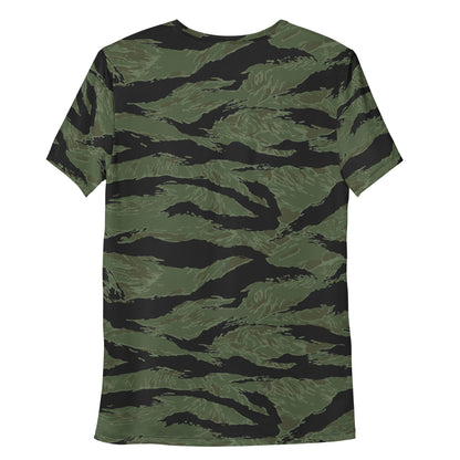 South Vietnamese ARVN Tiger Stripe CAMO Mens Athletic T-shirt - T-Shirts