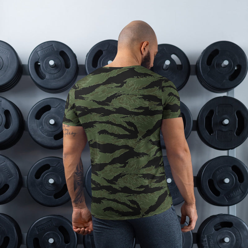 Tiger Stripe ARVN Ranger CAMO Mens Athletic T-Shirt - Shirt