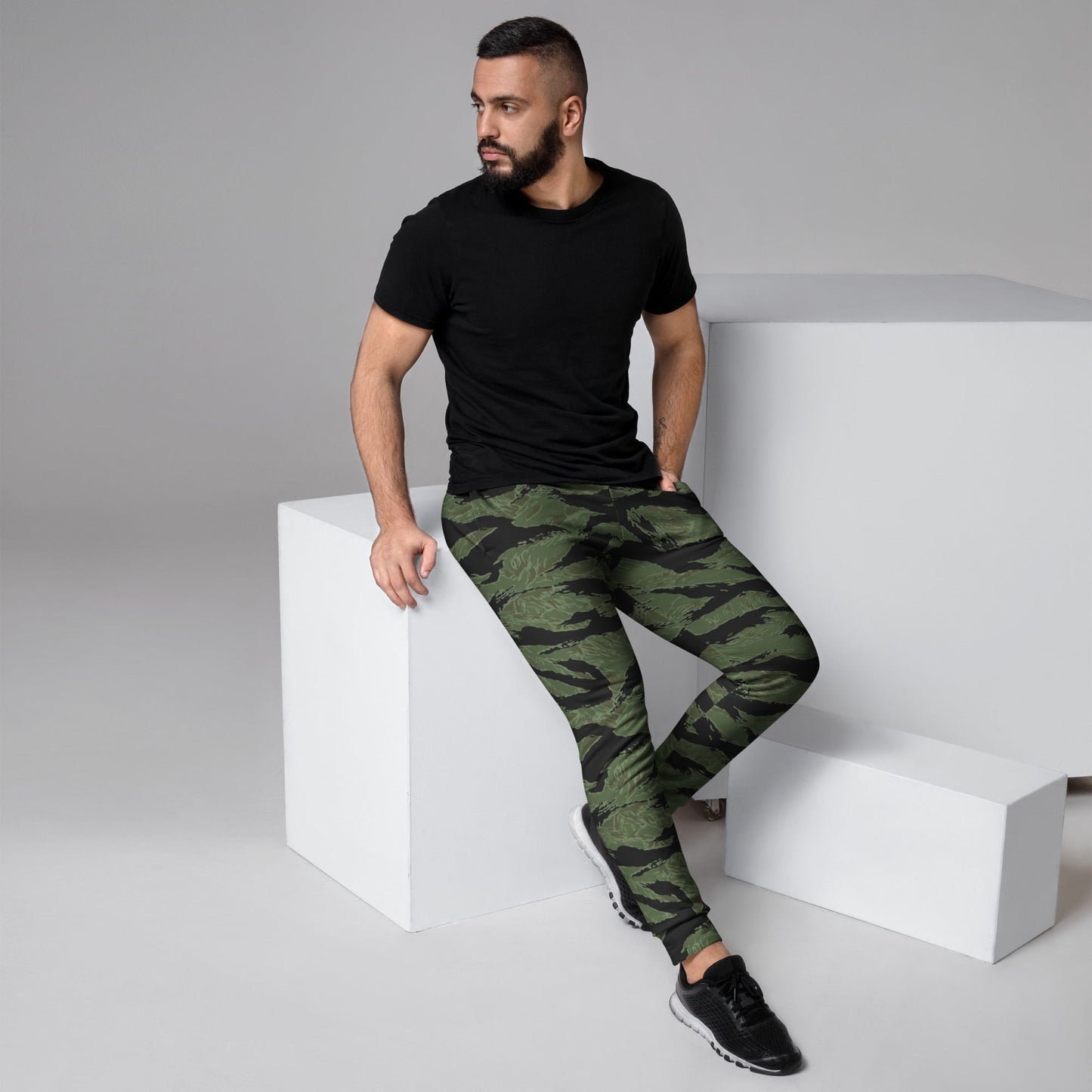 South Vietnamese ARVN Tiger Stripe CAMO Mens Joggers - XS