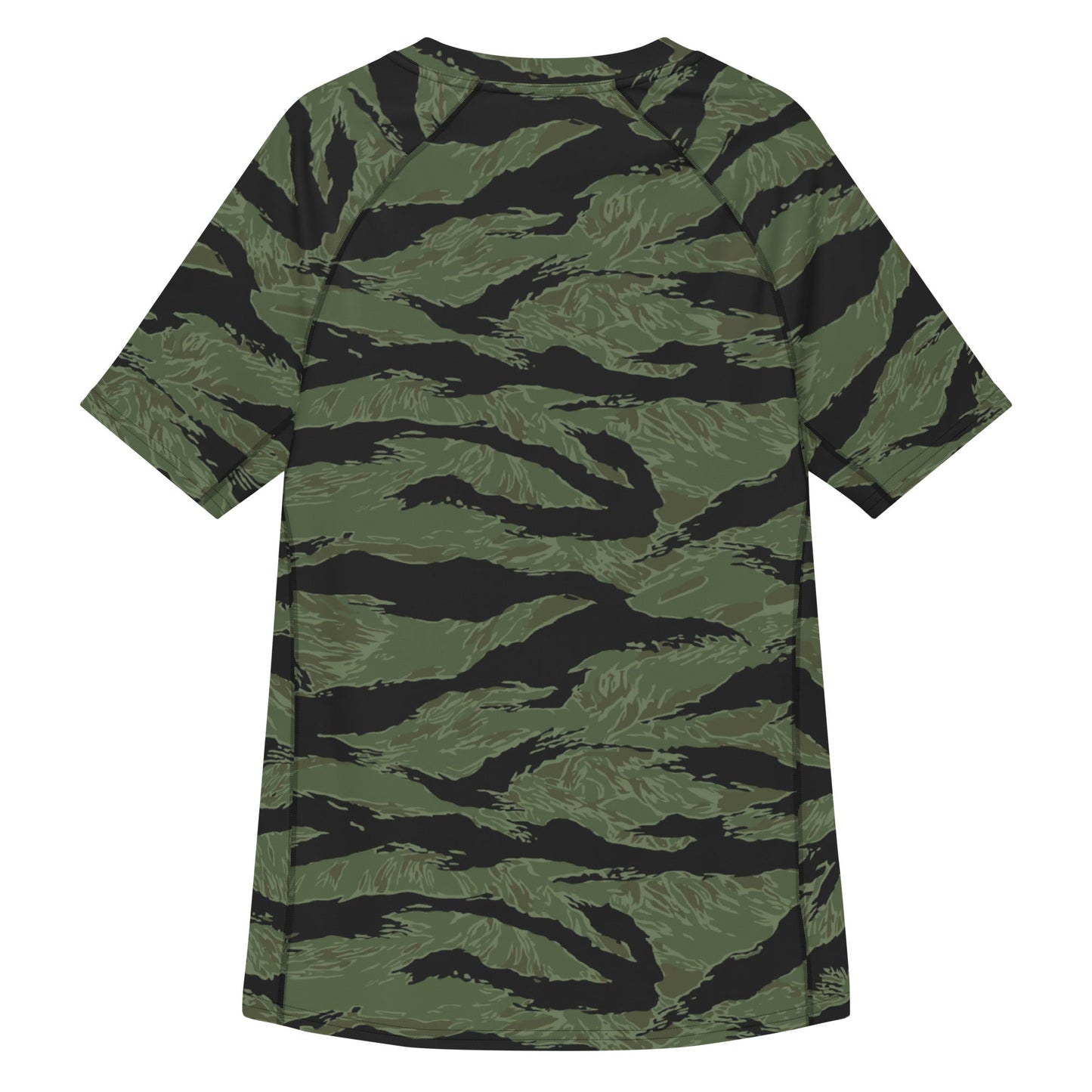 South Vietnamese ARVN Tiger Stripe CAMO Mens Short-Sleeve Rash Guard - Short-sleeve Guards
